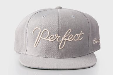 The Perfect Snapback Grey