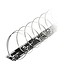 Pigeon repelling spring on STAINLESS STEEL strips MIC327/ alternative for bird spikes - package of 4 springs - good for 5 mt.