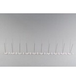 Anti-pigeon bird spikes on Polycarbonate strip 50 cm, with 20 SS spikes, MIC100 - 0,5 m/pc. - Copy