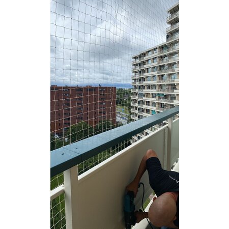 Duivennet Doe-Het-Zelf pakket - zandkleurig - 5 x 5 m = 25 m2