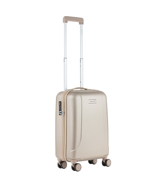 slepen Wijden Oorzaak CarryOn Skyhopper HandbagageKoffer Champagne €59,95 - KofferStunter