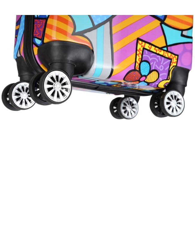 Decent Forenza Handbagage koffer Heart 55X35X20 CM