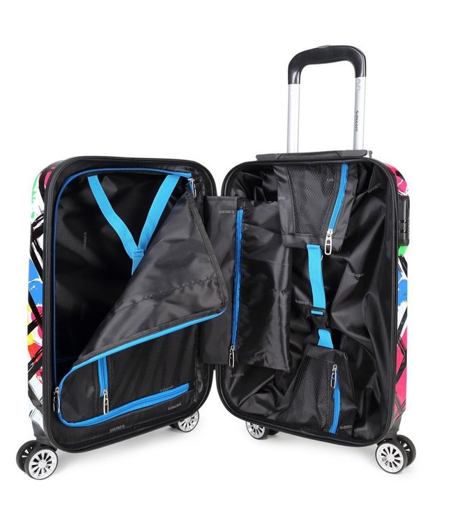 Decent Forenza Handbagage koffer Cubes 55X35X20 CM