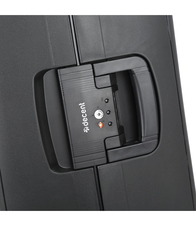 Decent Axiss Fix Medium koffer Zwart 68X47,5X29 CM
