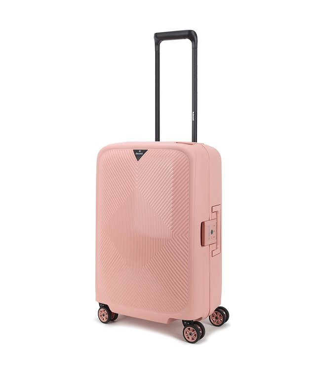 Decent Axiss Fix Spinner Koffer Handbagage Tsa  Roze