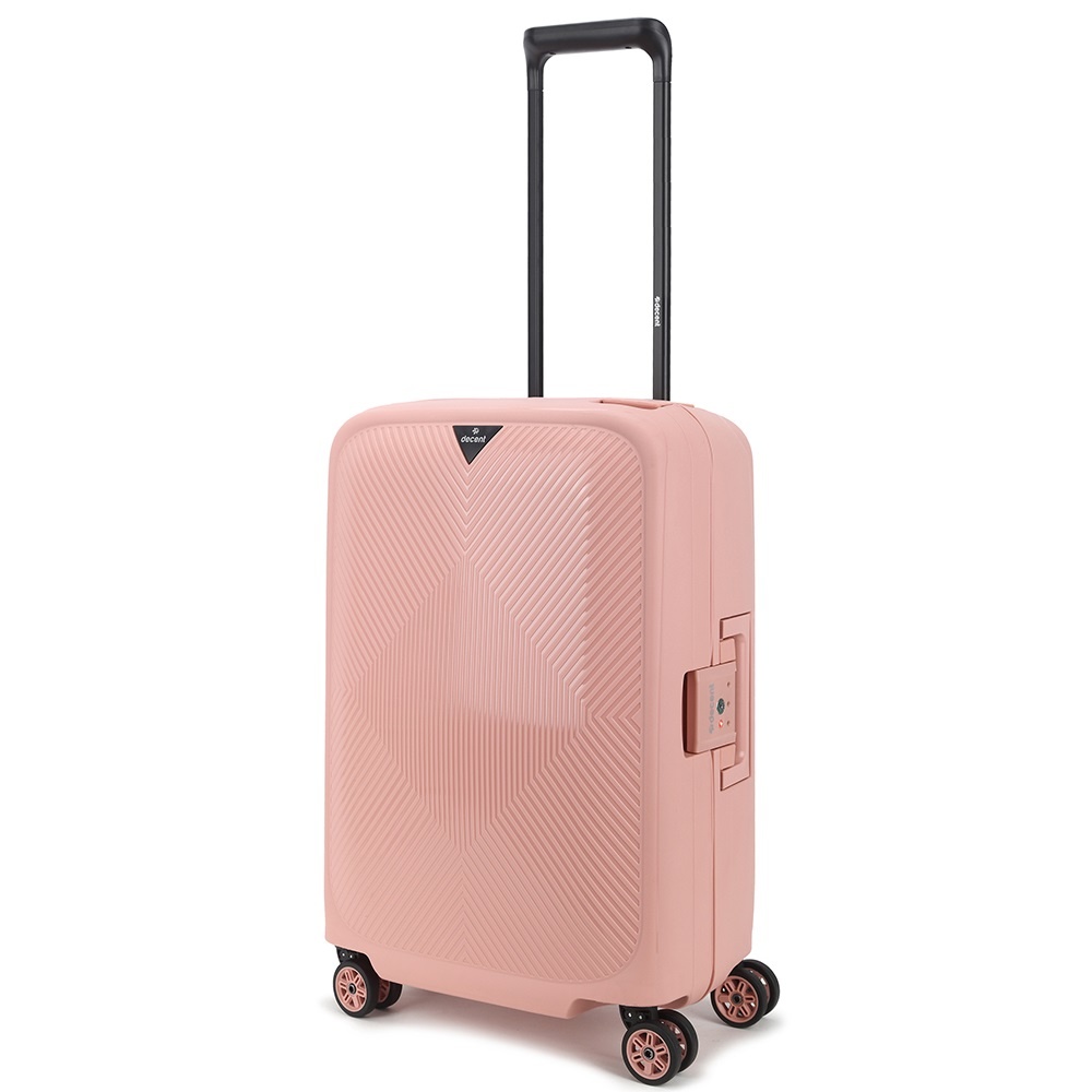 omhelzing Chromatisch Scenario Decent Axiss Fix Handbagage Koffer met TSA sluiting Zalm Roze €79,- -  KofferStunter
