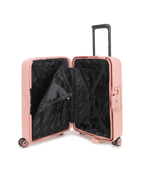 Decent Axiss Fix Spinner Koffer Handbagage Tsa  Roze