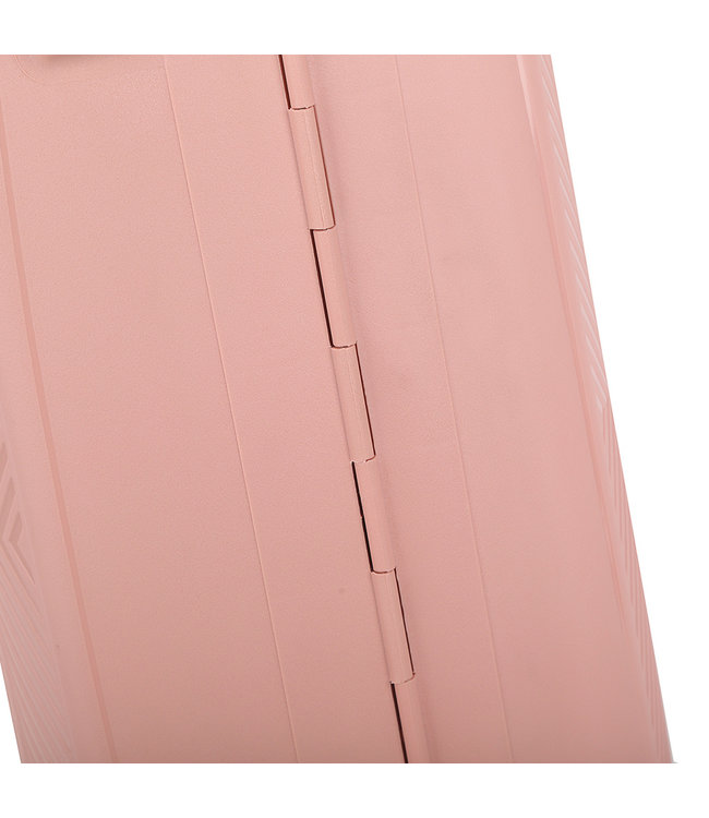 Decent Axiss Fix Handbagage koffer Lichtroze 55X37X23 CM