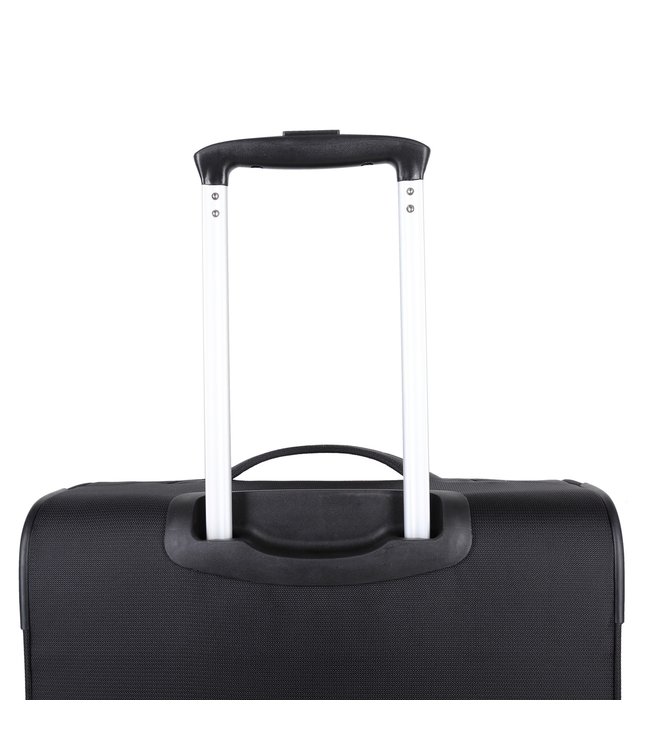 Decent D-Upright Grote koffer Zwart 76X46X32 CM