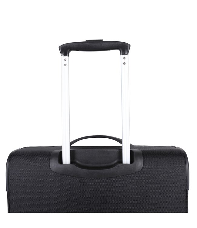 Decent D-Upright Handbagage koffer Zwart 55X35X20 CM