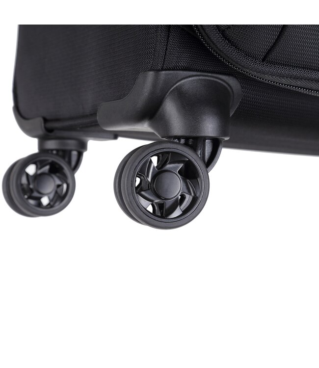 Decent D-Upright Handbagage koffer Zwart 55X35X20 CM