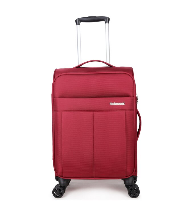 Decent D-Upright Handbagage Koffer Rood Tsa 34L 55x35x20cm