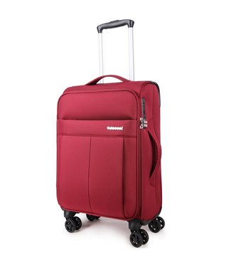 Decent D-Upright Handbagage Koffer Rood 34L 55x35x20cm