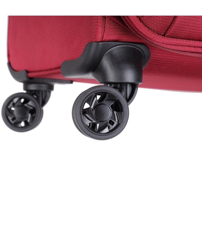 Decent D-Upright Handbagage Koffer Rood Tsa 34L 55x35x20cm