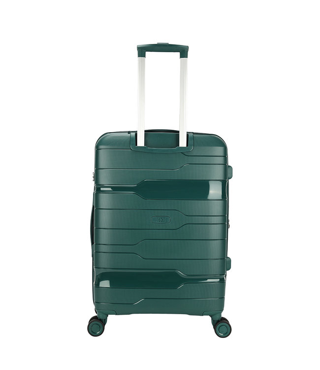 Decent One-City Koffer Medium Groen 72 Liter 67x47x28cm