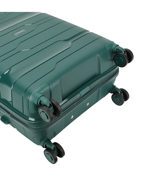 Decent One-City Koffer Medium Groen 72 Liter 67x47x28cm