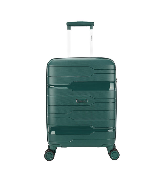 Decent One-City Handbagage Koffer Groen 36 Liter 55x38x20cm