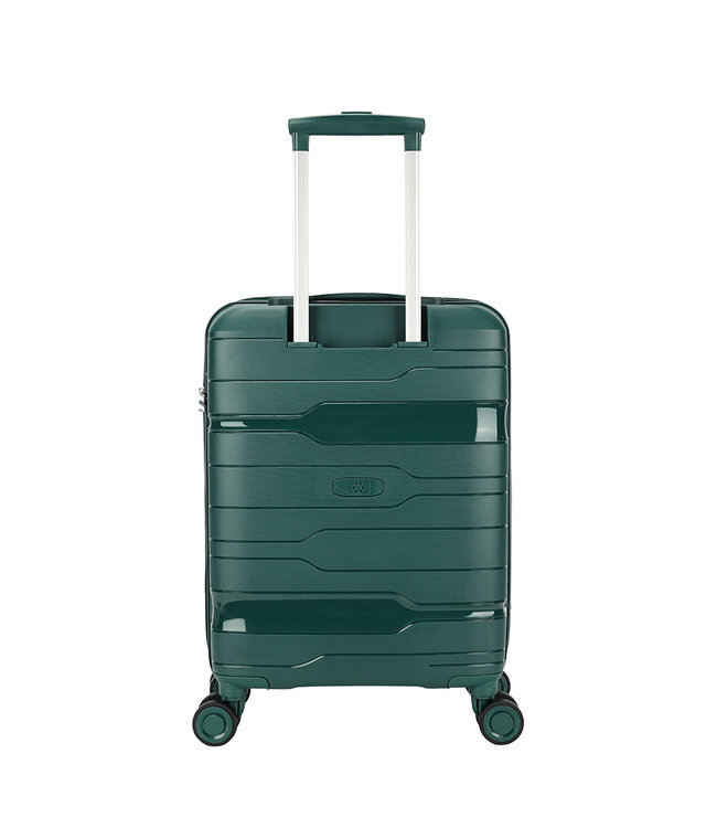 Decent One-City Handbagage Koffer Groen 36 Liter 55x38x20cm