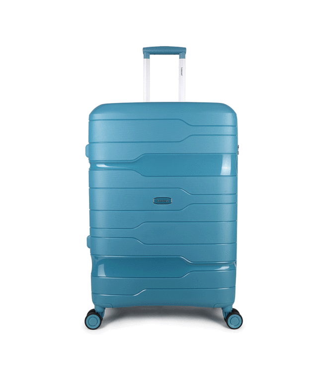 Decent One-City Koffer Groot Petrol 105 Liter 76x50x31cm