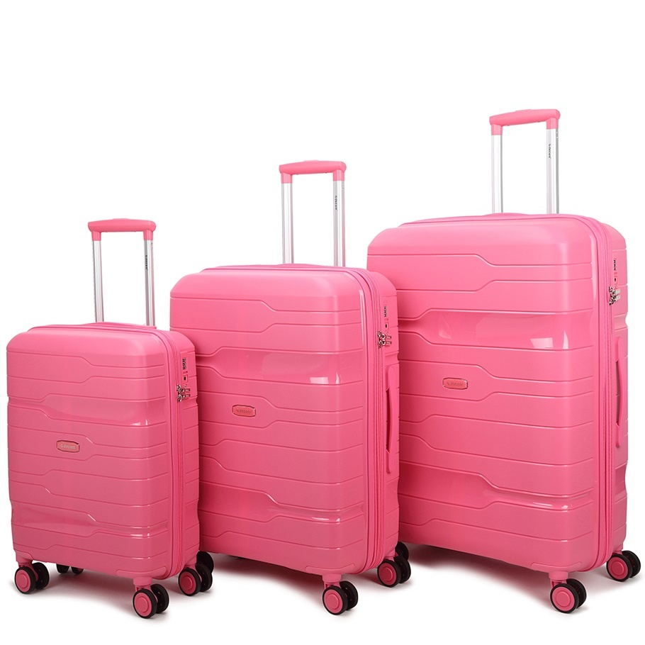 hoesten Wonderbaarlijk Uitroepteken Decent One-City Kofferset 3-delig Roze €289,00 - KofferStunter