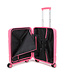 Decent One-City Roze Handbagage Koffer 36 Liter 55x38x20cm