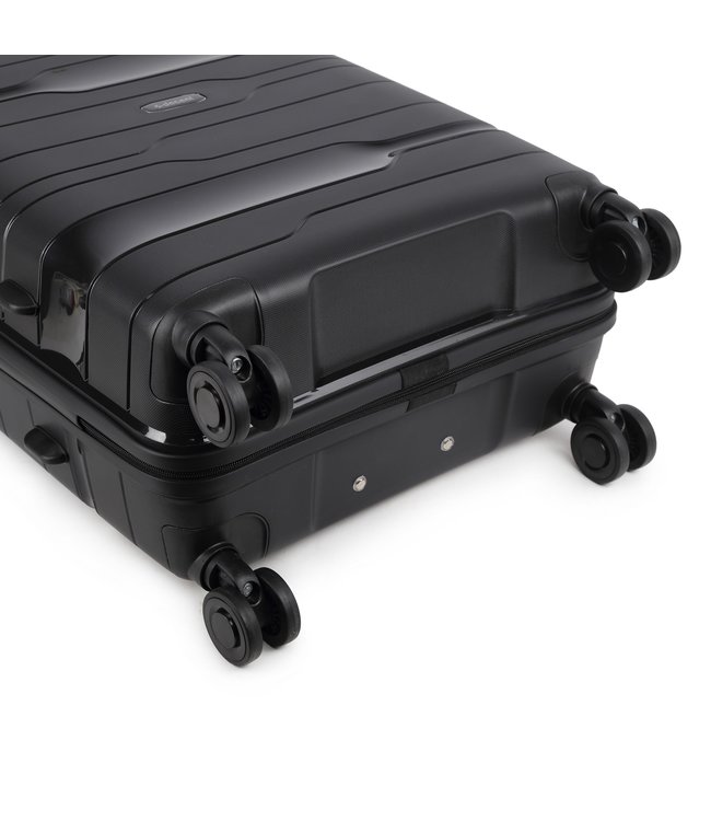 Decent One-City Zwarte Kofferset Inhoud 105, 72 en 36 Liter