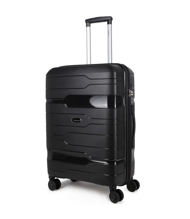 Decent One-City Zwarte Kofferset Inhoud 105, 72 en 36 Liter