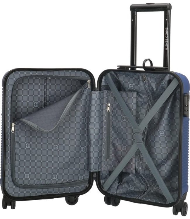Enrico Benetti Louisville Kofferset 3-Delig 91L, 62L en 30L Blauw