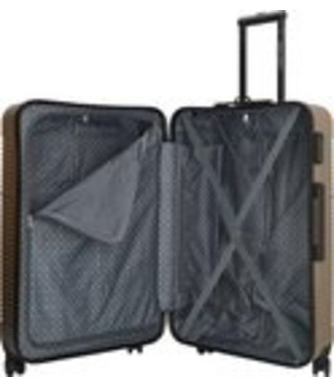 Enrico Benetti Louisville Kofferset 3-Delig 91L, 62L en 30L Champagne