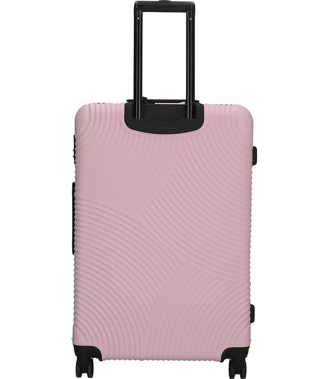 Enrico Benetti Louisville Koffer Groot Roze 91 Liter 75x46x27cm