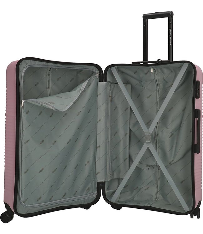 Enrico Benetti Louisville Koffer Groot Roze 91 Liter 75x46x27cm