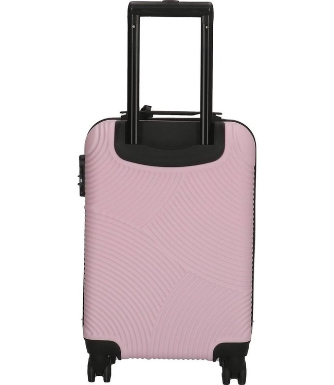 Enrico Benetti Louisville handbagagekoffer Roze 30 Liter 54x35x20cm