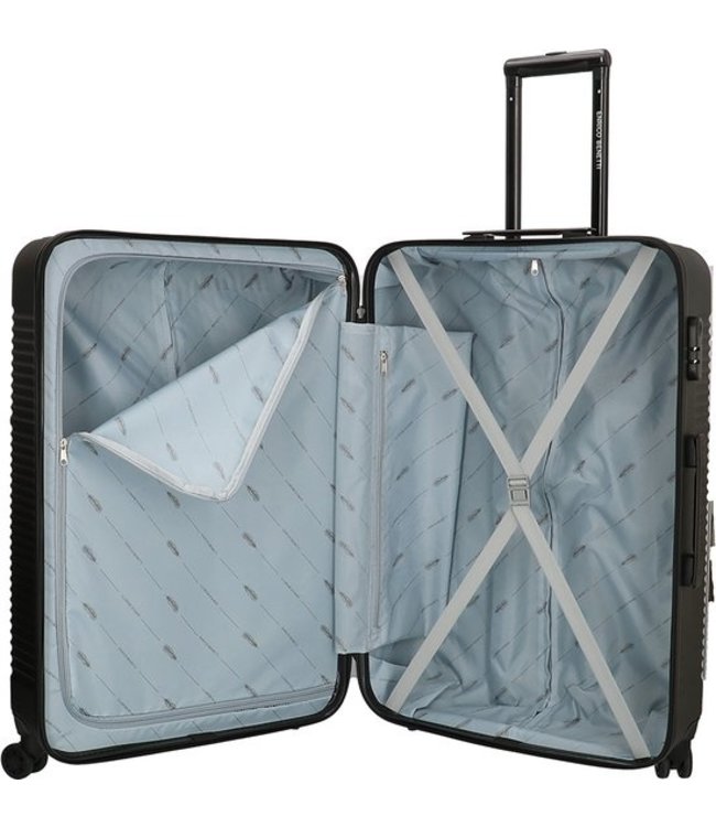 Enrico Benetti Louisville Koffer Groot Zwart 91 Liter 75x46x27cm