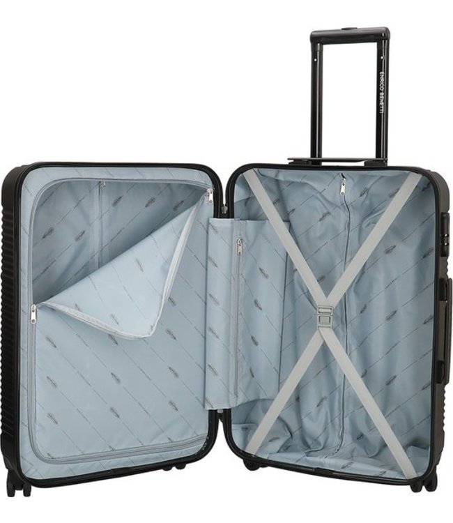 Enrico Benetti Louisville Koffer Medium Zwart 62 Liter 65x43x25cm