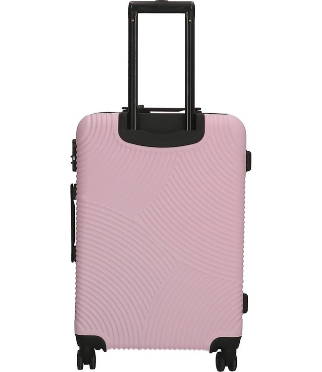 Enrico Benetti Louisville Koffer Medium Roze 62 Liter 65x43x25cm