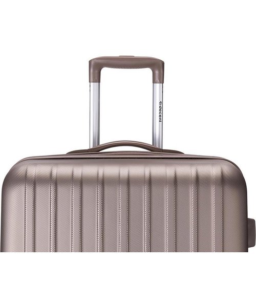 Decent Tranporto-One 55 Handbagage Koffer Champagne 30L 55x33x20cm