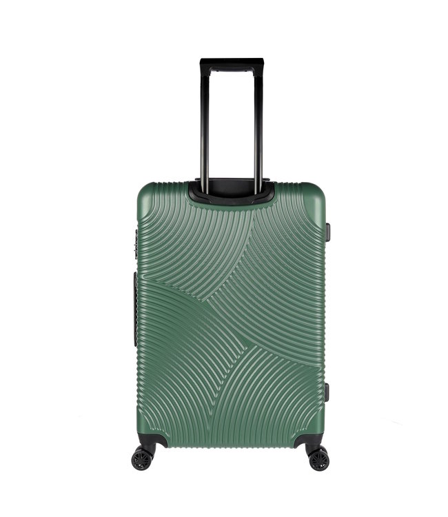 Enrico Benetti Louisville Koffer Groot Olijf 91 Liter 75x46x27cm