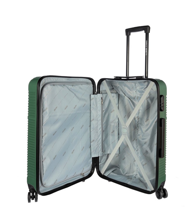 Enrico Benetti Louisville Kofferset 3-Delig 91L, 62L en 30L Olijf