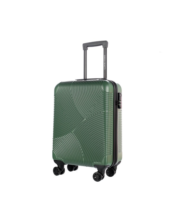 Enrico Benetti Louisville handbagagekoffer Olijf 30 Liter 54x35x20cm