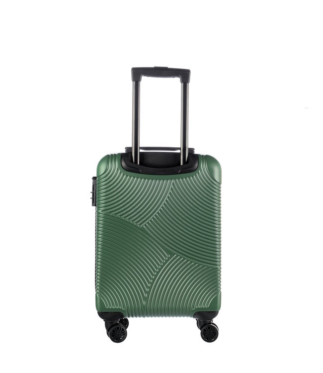 Enrico Benetti Louisville handbagagekoffer Olijf 30 Liter 54x35x20cm