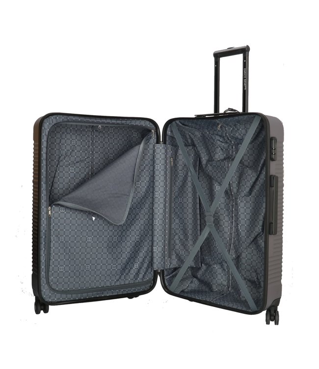 Enrico Benetti Louisville Koffer Groot Grijs 91 Liter 75x46x27cm