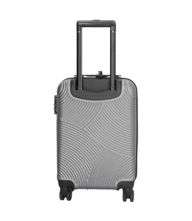 Enrico Benetti Reiskoffers Louisville Grijs Kofferset 2-Delig 91 en 30L