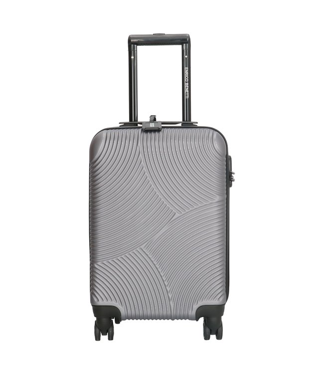 Enrico Benetti Reiskoffers Louisville Grijs Kofferset 2-Delig 91 en 30L