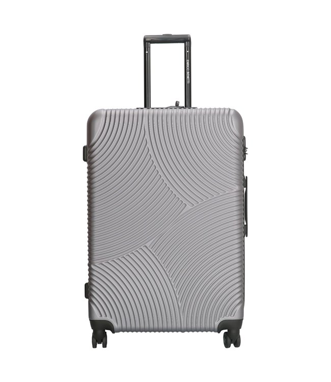 Enrico Benetti Reiskoffers Louisville Grijs Kofferset 2-Delig 91 en 30L