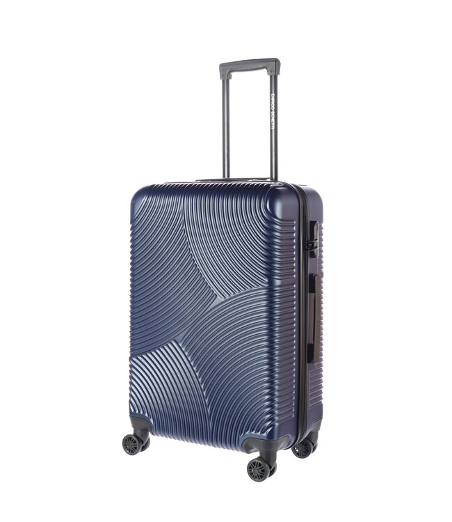 Enrico Benetti Reiskoffers Louisville Donker Blauw Kofferset 3-Delig 91, 62 en 30L