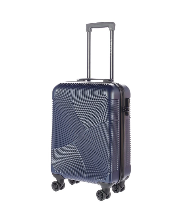 Enrico Benetti Reiskoffers Louisville Donker Blauw Kofferset 3-Delig 91, 62 en 30L