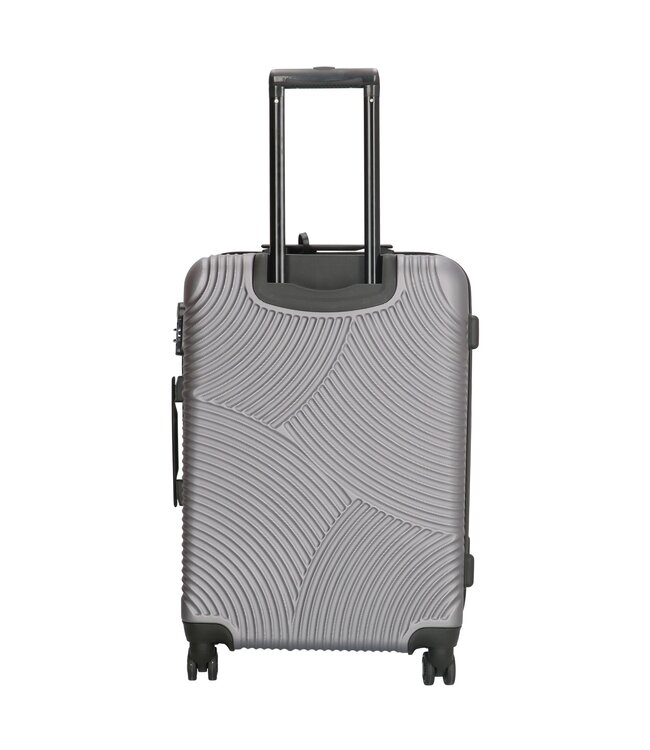 Enrico Benetti Louisville Koffer Medium Licht Grijs 62 Liter 65x43x25cm