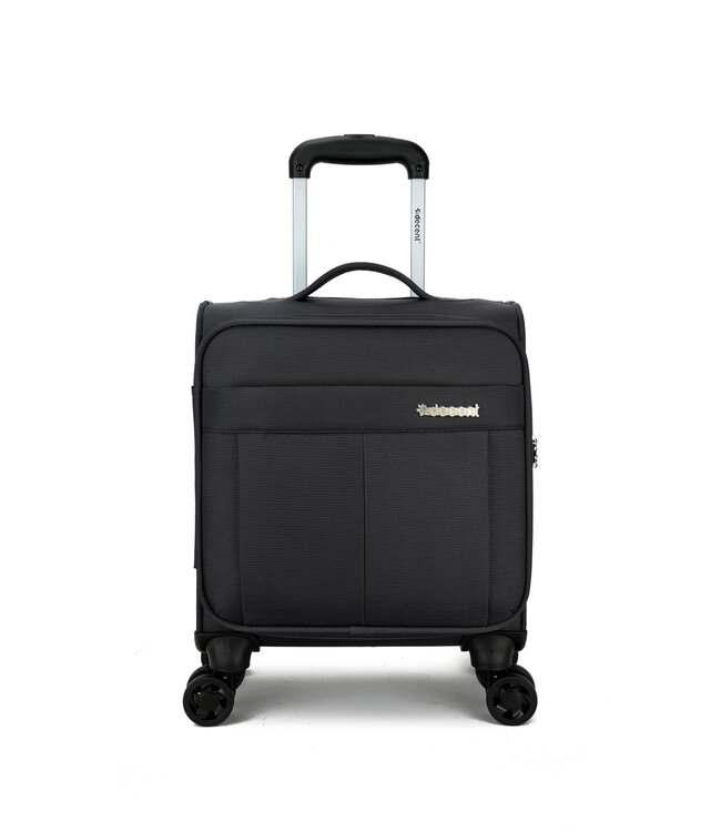 Decent Decent D'Upright under seat handbagagekoffer Zwart 42x32x20cm