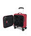 Decent Decent D'Upright underseat handbagagekoffer rood 42x32x20cm