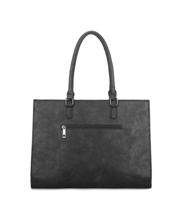 Wimona Franca School/werktas Zwart 31X41X13,5 CM